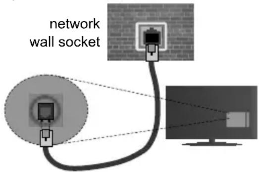 network wall socket