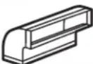 FRIGIDAIRE FFMV1645TH - Maximum duct length: - 5