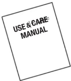 USE & CARE MANUAL