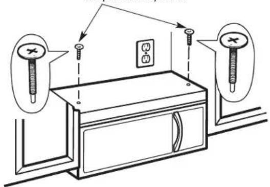 FRIGIDAIRE FFMV1645TH - A4. INSTALLATION DU FOUR À MICRO-ONDES (suite) - 1