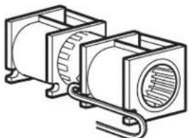 FRIGIDAIRE FFMV1645TH - B5. AJUSTE DEL VENTILADOR DEL MICROONDAS PARA LA EXTRACCION TRASERA EXTERNA (cont.) - 2