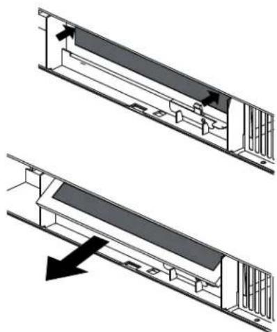FRIGIDAIRE FFMV1645TH - A5. Instalación o cambiar del filtro de carbón (Algunos Modelos) - 2