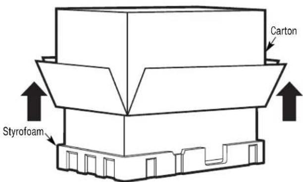Carton Styrofoam