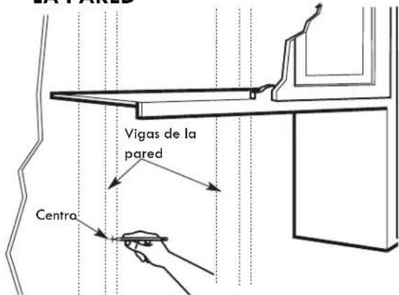 VIGAS DE LA pared Centro