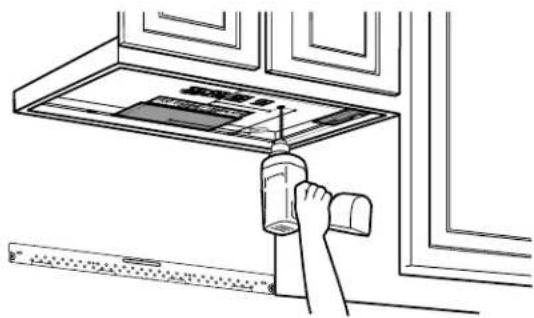 FRIGIDAIRE FFMV1645TH - C2. USE TOP CABINET TEMPLATE FOR PREPARATION OF TOP CABINET - 1