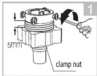 5mm clamp nut