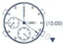 FESTINA F6454 - Setting the Daily Alarm (AL-2) Setting the alarm to ring everyday at 15:00 - 7