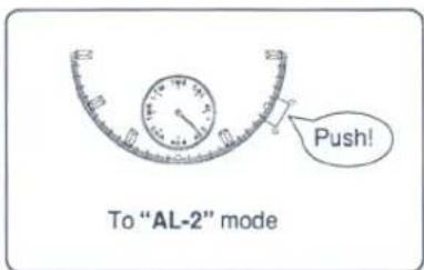 Push! To "AL-2" mode
