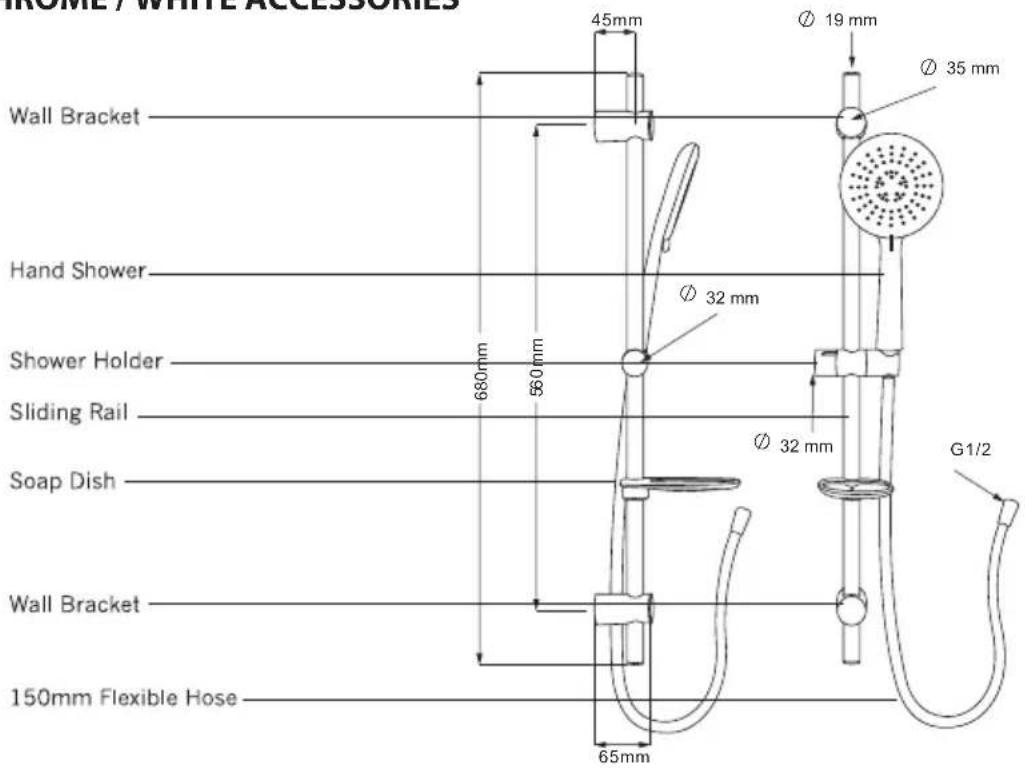 Elba EWH-E3883AC(SG) - WATER HEATER PARTS IDENTIFICATION - 3