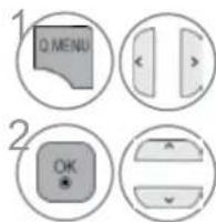 1 Q MENU 2 OK