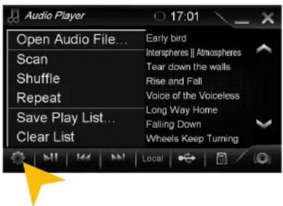 ESX Vision VNS711 FI-DUCATO (Fiat) - Playback mode and playlist - 1