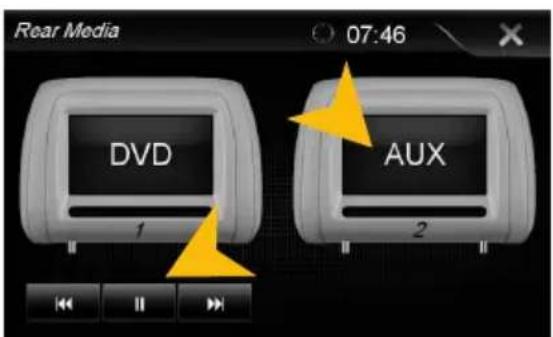 ESX Vision VNS711 FI-DUCATO (Fiat) - REAR MEDIA (optional) - 1