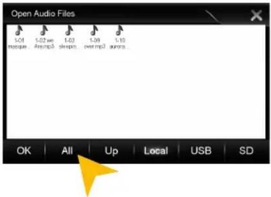 ESX Vision VNS711 FI-DUCATO (Fiat) - Playback mode and playlist - 3