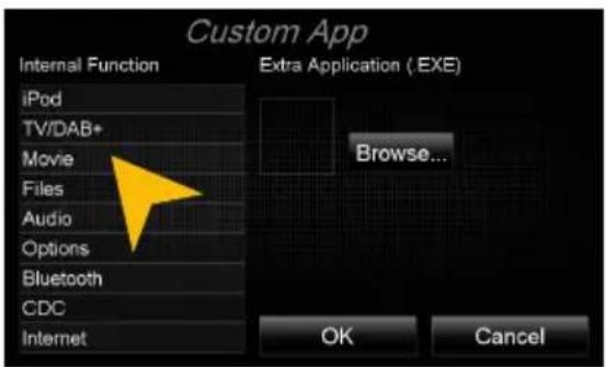 ESX Vision VNS711 FI-DUCATO (Fiat) - Menu assignment - 3