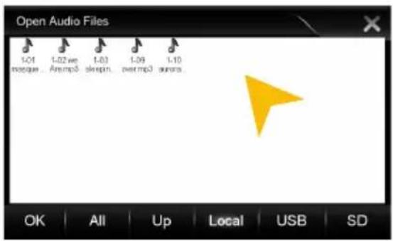 ESX Vision VNS711 FI-DUCATO (Fiat) - Playback mode and playlist - 2