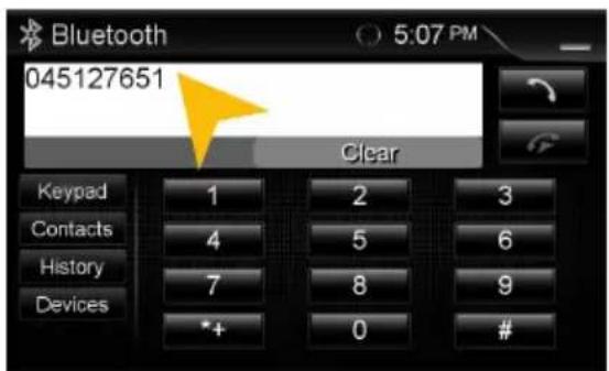 ESX Vision VNS711 FI-DUCATO (Fiat) - CONTACTS AND CALL HISTORY - 9