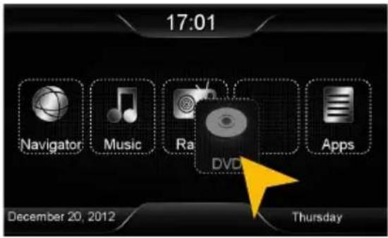ESX Vision VNS711 FI-DUCATO (Fiat) - Menu assignment - 1
