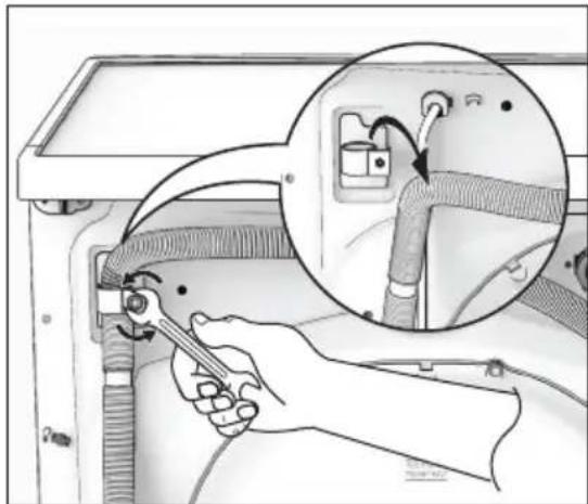 ELECTROLUX EWF1042BDWA - Thoát Nước Khẩn Cấp - 1