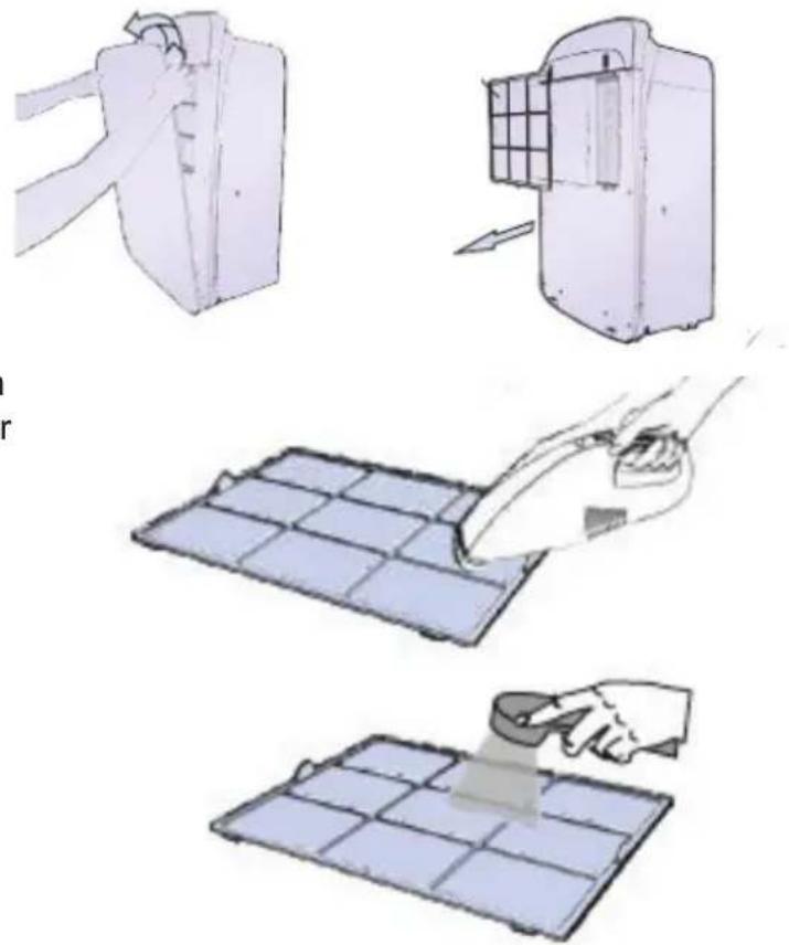 DIMPLEX GDDEYS40A - Cleaning plastic mesh filter - 1