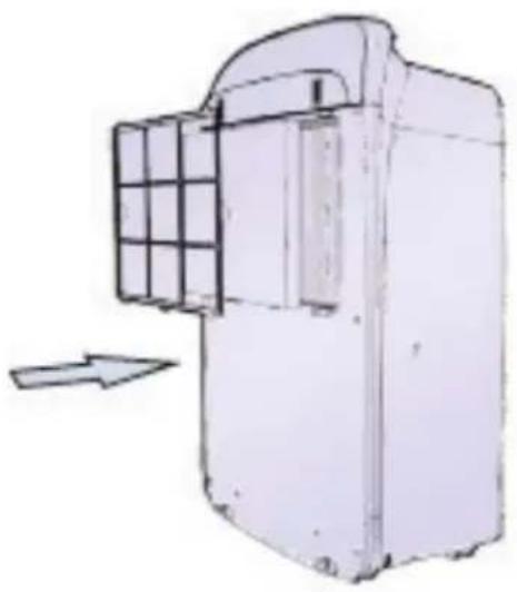 DIMPLEX GDDEYS40A - Inserting a filter - 2