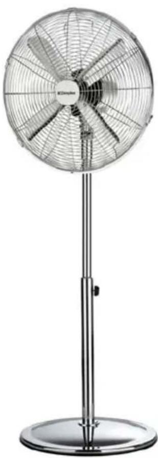 DIMPLEX DCPF40MB - 40cm High Velocity Pedestal Fan - 1