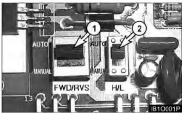 AUTO MANUAL FWD/RVS H/L 1 2 IB10001P