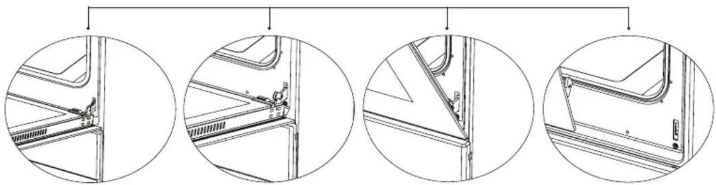 CORBERO CCHCSF4506DGTL - Cleaning And Mounting Oven Door - 3