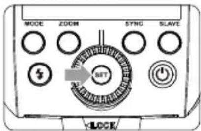 MODE ZOOM SYNC SLAVE SET LOCK