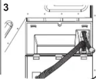 SALORA DCH7100 - Connecting the Water Discharge Hose - 4