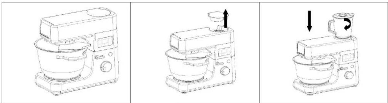 BRANDT KMT1255BS - c) Blender - 1