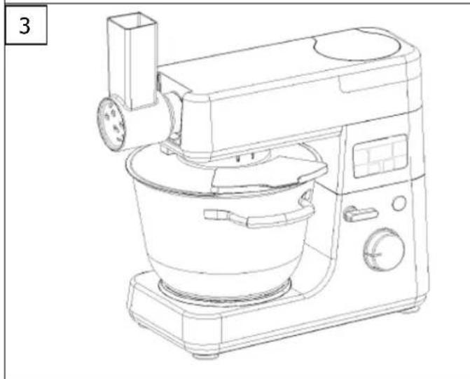BRANDT KMT1255BS - b) Storing the Machine - 4