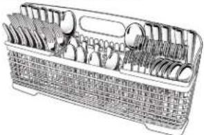 KITCHENAID KUDS01DLWH6 - Loading Silverware Basket - 1