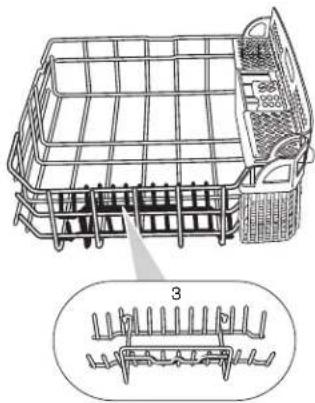 KITCHENAID KUDS01DLWH6 - Removable rack inserts - 4