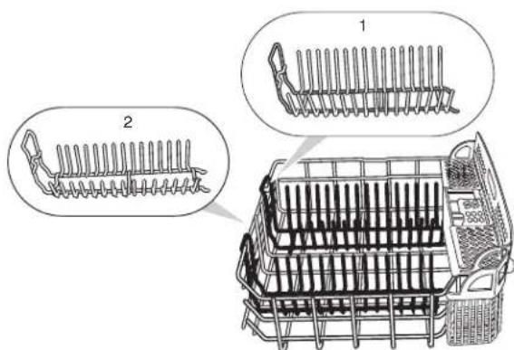 KITCHENAID KUDS01DLWH6 - Insertions amovibles pour le panier - 5
