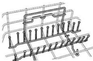 KITCHENAID KUDS01DLWH6 - To install small insert - 2