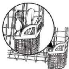 KITCHENAID KUDS01DLWH6 - CULINARY CADDY® utensil basket - 1