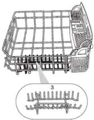 KITCHENAID KUDS01DLWH6 - Insertions amovibles pour le panier - 4