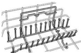 KITCHENAID KUDS01DLSP6 - Pour installer la petite insertion - 2