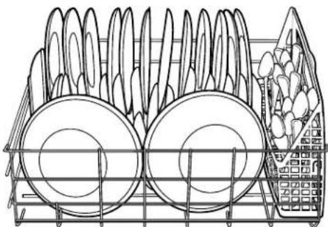 KITCHENAID KUDM25SHBT1 - Chargement du panier inférieur - 1