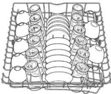 KITCHENAID KUDM25SHBT1 - Chargement du panier supérieur - 2