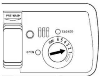 KITCHENAID KUDM25SHBT1 - Réglage de la quantité d'agent de rinçage - 1