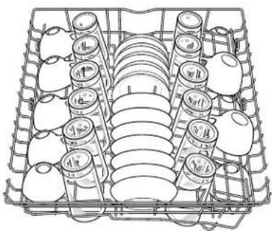KITCHENAID KUDM25SHBT1 - Loading the Top Rack - 2