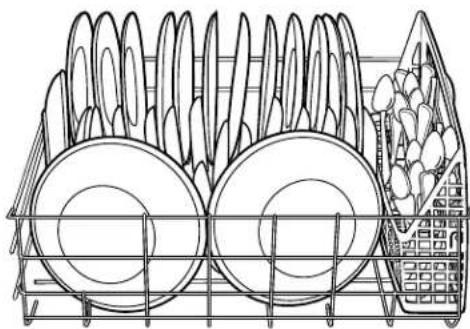 KITCHENAID KUDM25SHBT1 - Loading the Bottom Rack - 1
