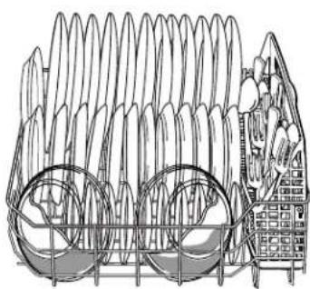 KITCHENAID KUDK01TKBT1 - Chargement du panier inférieur - 2
