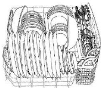 KITCHENAID KUDU03STBL3 - Panier inférieur - 1