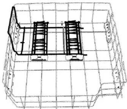 KITCHENAID KUDU03STBL3 - Double rack insert - 2