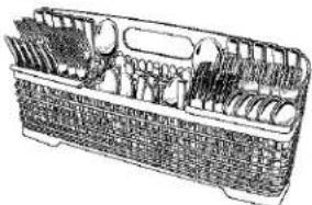 KITCHENAID KUDU03STBL3 - Silverware Basket - 1