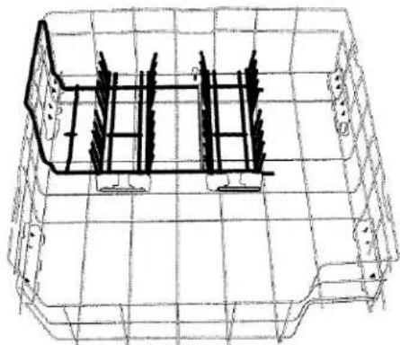 KITCHENAID KUDU03STBL3 - Double rack insert - 1