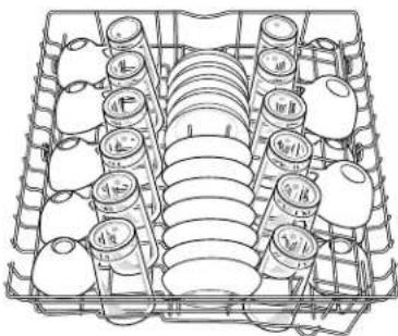 KITCHENAID KUDS25SHAL0 - Chargement du panier supérieur - 2