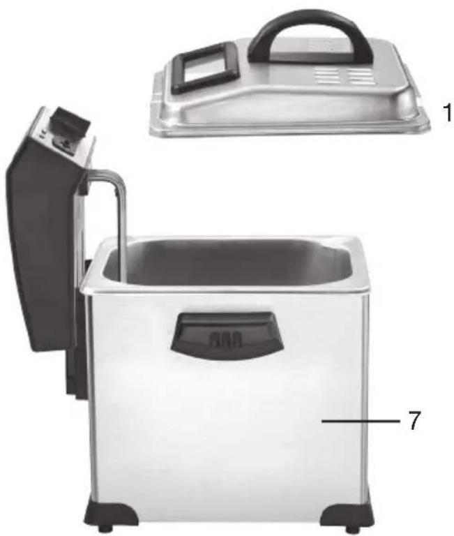 CUISINART CDF-170 - PARTS AND FEATURES - 5